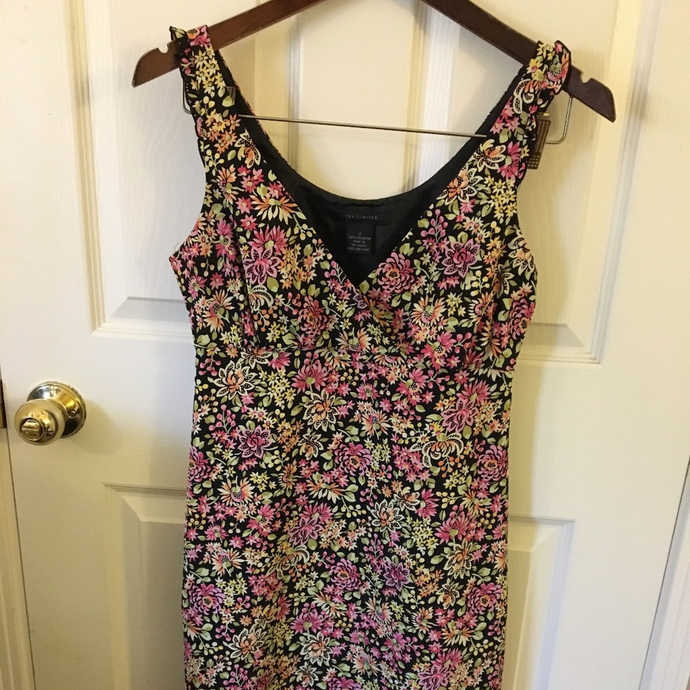 The Limited, Dress, Floral, Color Multi-Colored, 2